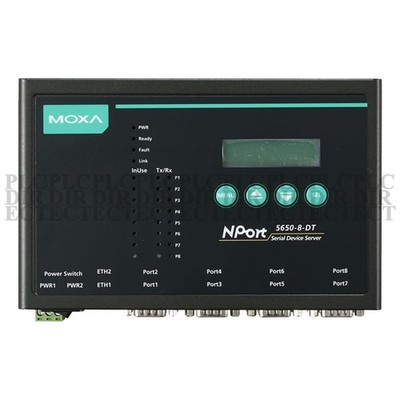 NEW Moxa NPORT 5650-8-DT RS232 422 485 Device Server *yt