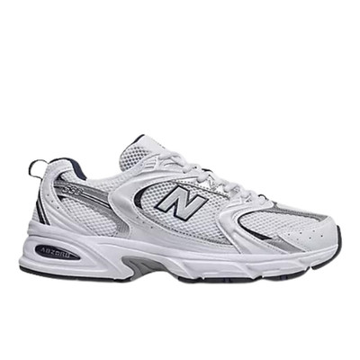 HOT PRICE NB.Unisex 530 WHITE with NATURAL INDIGO Casual Shoes