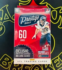 2017 PANINI PRESTIGE FOOTBALL - SEALED RETAIL HANGER BOX - MAHOMES ROOKIE CHASE!