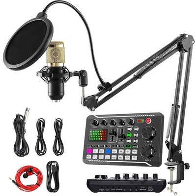 BM800 Home Studio Aufnahmeset Podcast Musik Ausrüstung Kondensator Mikrofon Kit