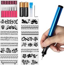 Pen Electric Engraving Tools for Jewellery Making,Metal, Glass with Replaceable
