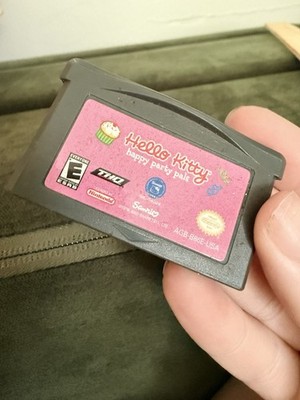 Hello Kitty: Happy Party Pals (Nintendo Game Boy Advance, 2005) Authentic