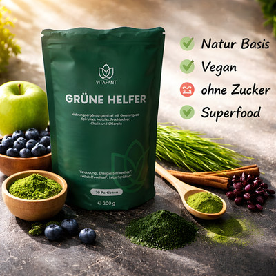 Grüne Helfer - Vitafant - Grüne Superfoods - 200g