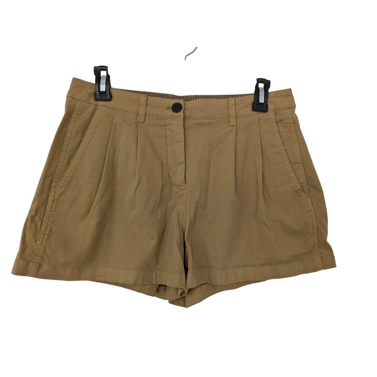 Short Chino Femme J.CREW Beige Uni Taille 6 - 100% Coton, Occasion Excellent état