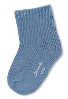 Baby Socken Wolle Mittelblau GrößE 0-6 Monate Sterntaler Unisex