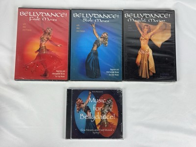 Lot - Bellydance! Fast Moves Slow Moves Magical Motion Atea DVD Music CD Raja