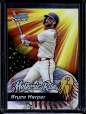 2025 Bowman Chrome Bryce Harper Meteoric Rise #MR-14 Phillies