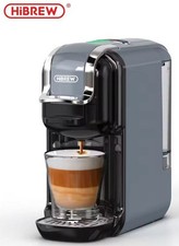 HiBREW Cafetera 5 en 1 Varias Cápsulas Modo Frío/Caliente 7 Niveles Volumen