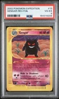 2002 POKEMON EXPEDITION #13 GENGAR-REVERSE FOIL PSA 4