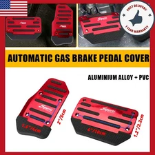 1SET Universal Non-Slip Automatic Brake Gas Pedal Foot Pad Cover Car Accessories