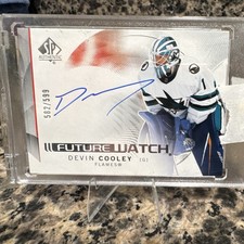 2024-25 Sp Authentic FWA Devin Cooley #123 Horizontal Autographs /599 (AU, RC)