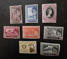 JOHORE Malaya Stamp Lot Mint Unused MH OG T18397