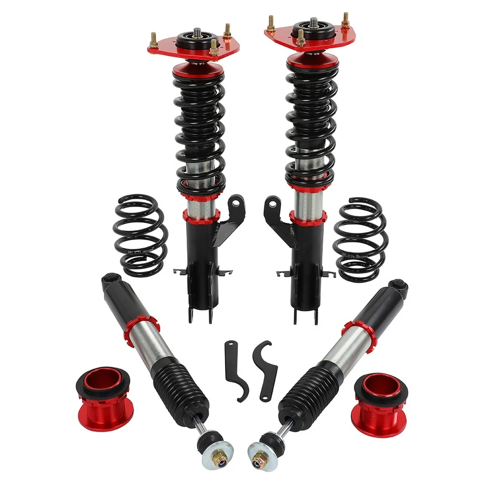 Puntales de suspensión de amortiguador Coilovers ajustables para Nissan Sentra 2013-2019 Foto 2 de 4