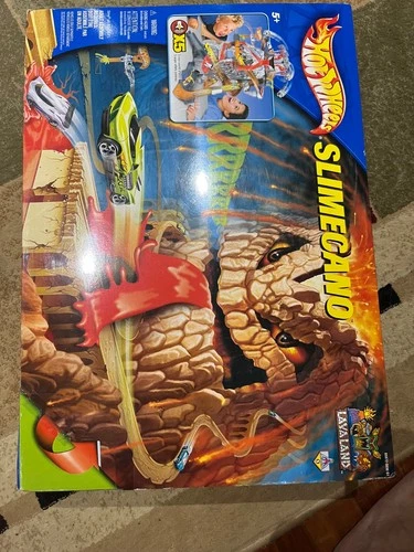 Hot Wheels Slimecano Volcano Playset 2004 Mattel – Rare Vintage Track Set w/ Box