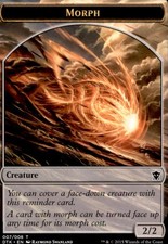 Morph Token 7 Token Dragons of Tarkir Magic: The Gathering Near Mint