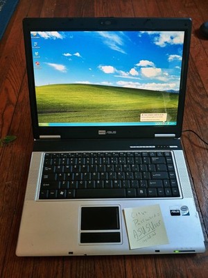 Vintage ASUS Z96 Z96J Laptop XP Pro Linux Mint Dual Boot 2GHz 500GB Radeon X1600