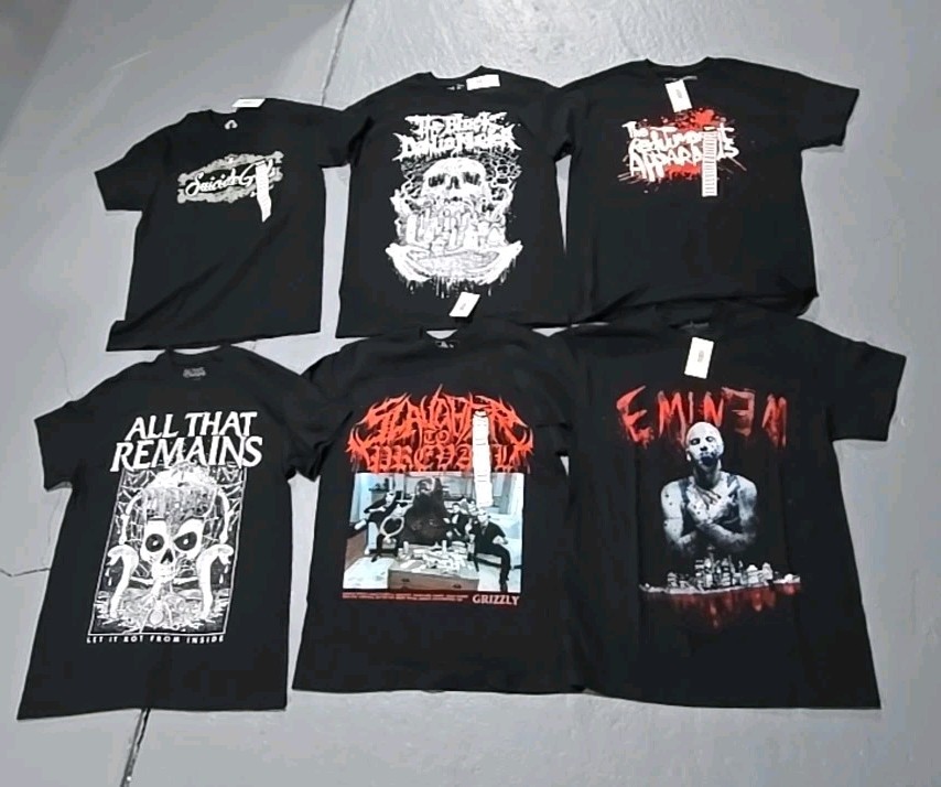 Eminem Metal Blade SuicideGirls Trumpet Remains Slaughter T-Shirt