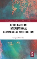Georgios Martsekis | Good Faith In International Commercial Arbitration | Buch