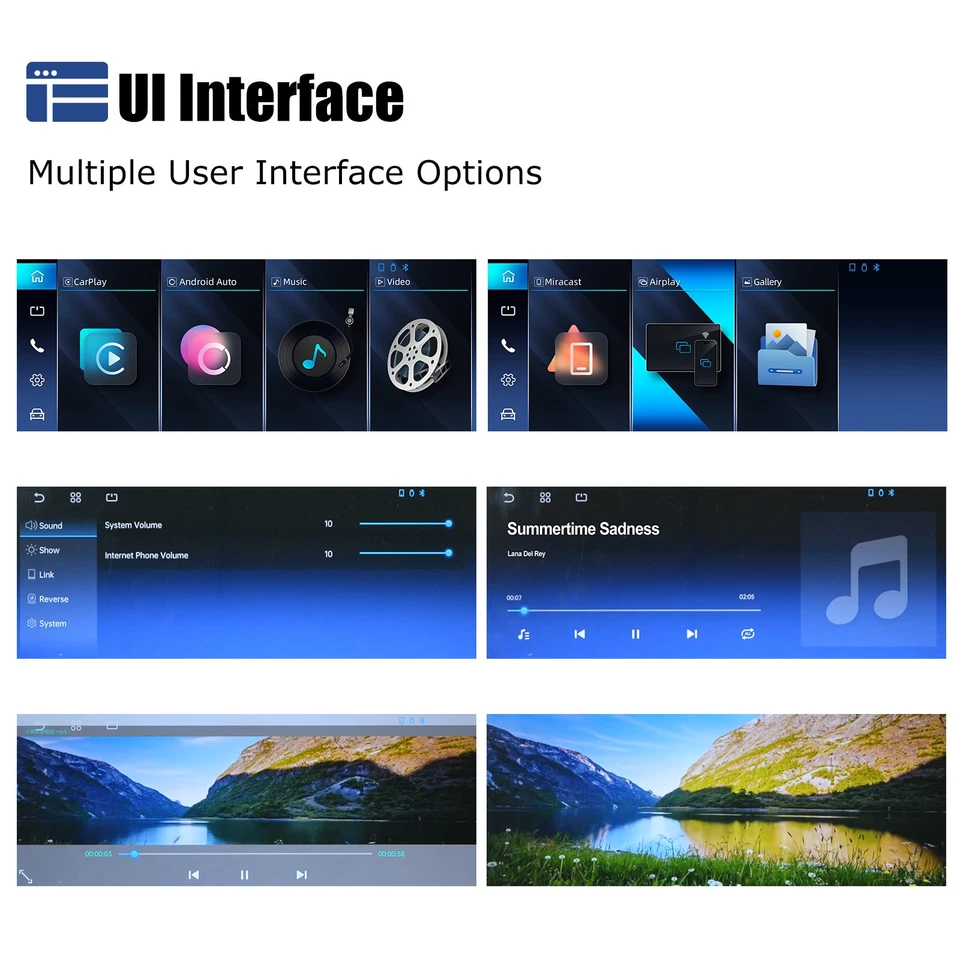 Con estéreo inalámbrico Apple Carplay/auto coche para BMW Serie 5 F10 F11 radio NBT Foto 4 de 4