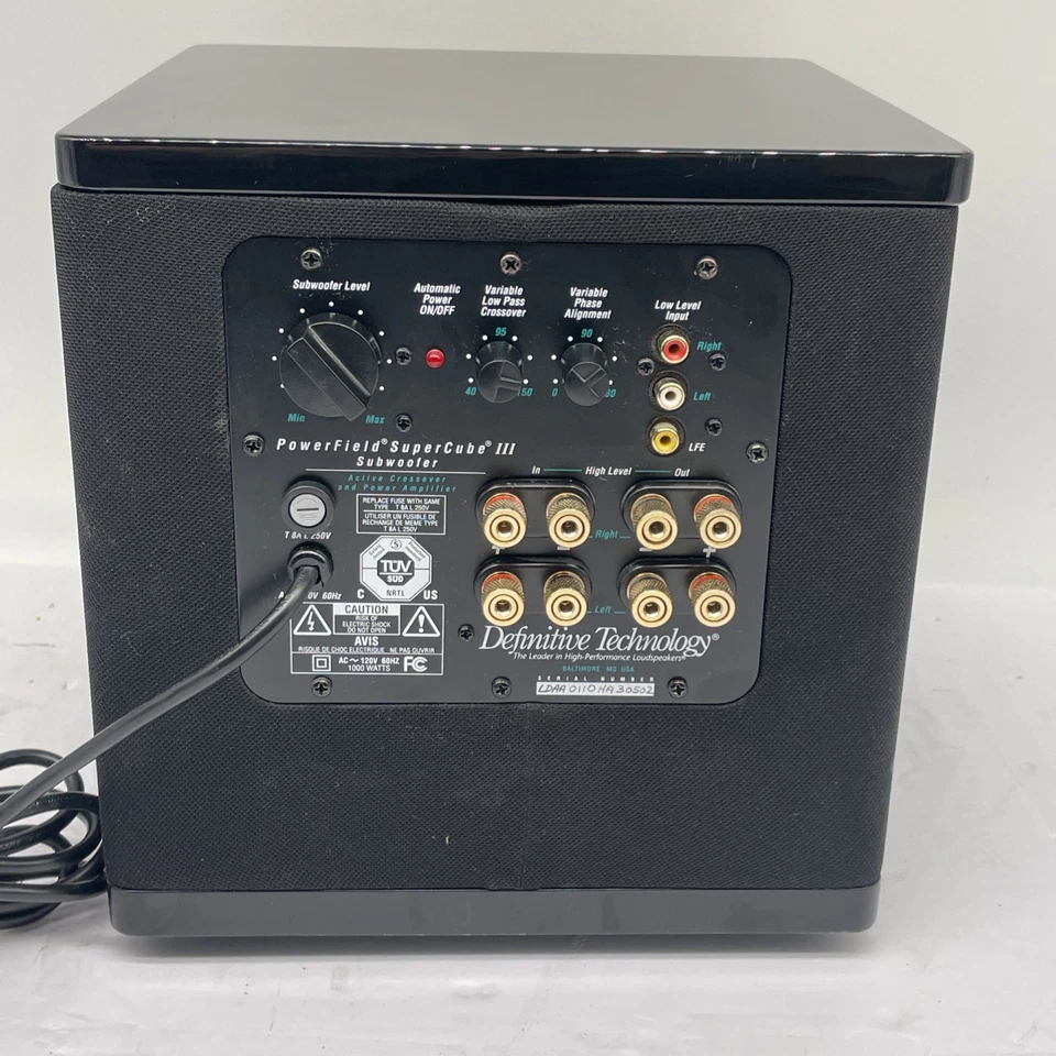Definitive Technology Powerfield Supercube 3 Iii Subwoofer Crossover Power Amp - Image 4 of 4
