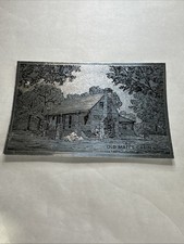 Postcard Foilex Silv. Old Matt's Cabin Shep Of The Hills Country Near Branson MO