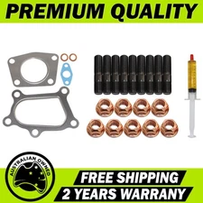 Turbo Charger Installation Stud,Gasket&Lubricant Kit For Mazda 6 2.3L Petrol