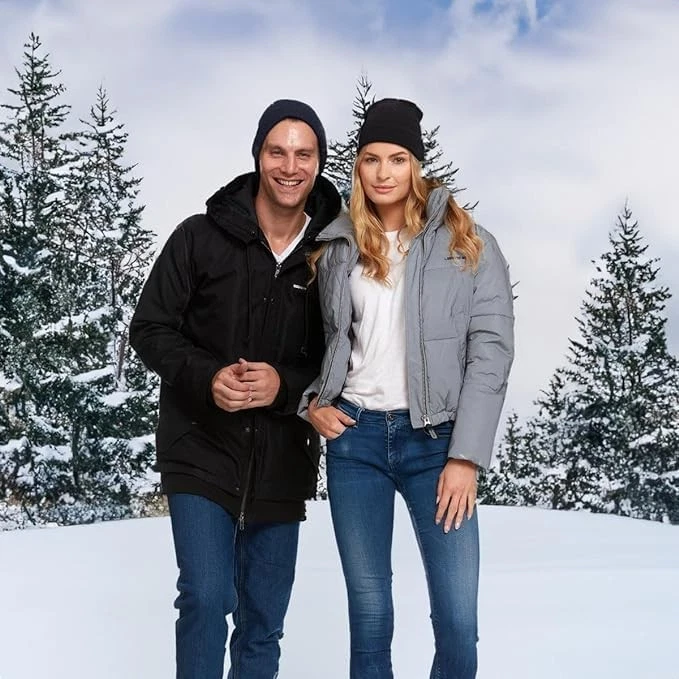 Juego de Invierno de 18 Piezas - Sombreros Guantes Bufandas, Unisex a Granel Kits para Clima Frío Foto 4 de 4