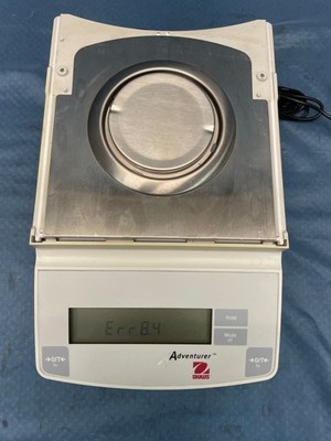 **READ** OHAUS Adventurer Analytical Balance Scale Model AR0640 65 Grams