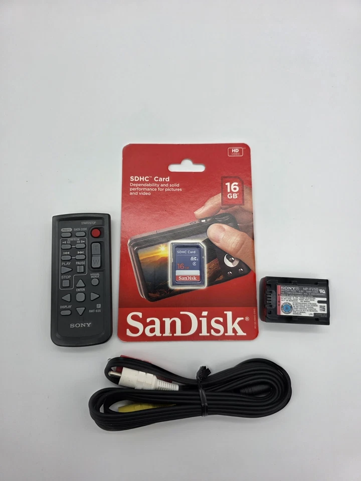 Sony Handycam HDR-PJ260 Full HD Built-in Projector w/ Remote, Battery No Charger - Image 2 of 4