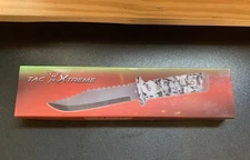 TAC Xtreme Fixed Blade Knife & Sheath ~ TX-4665WSC/12” Overall