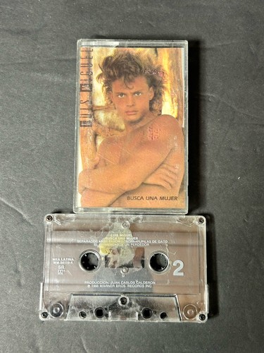 Luis Miguel: Busca Una Mujer Cassette Tape-HTF Original. Tested - Afbeelding 1 van 4
