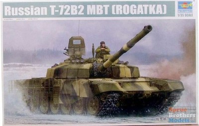 TRP09507 1:35 Trumpeter Russian T-72B2 MBT (Rogatka)