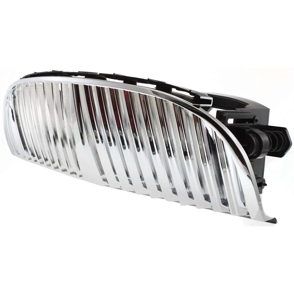 Grille For 98-2002 Lincoln Town Car Chrome Plastic Foto 2 de 4