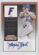 2015 Contenders College Ticket Harrison Bader (Grey Jersey Blue Ink) Auto c8a