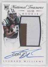 2015 Panini National Treasures RPS Rookie /99 Leonard Williams Patch Auto 6c6