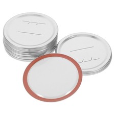  20 Pcs Sealing Can Caps Jam Jar Covers Canning Lidsvacuum Regular Mouth