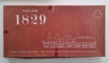 Vintage 1970s Hartland 1829 railway board game Unused.