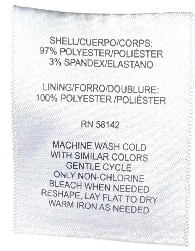 Vestido London Times Nordstrom Mujer 10 Negro Blanco Lunares Satinado Manga Larga  Foto 4 de 4