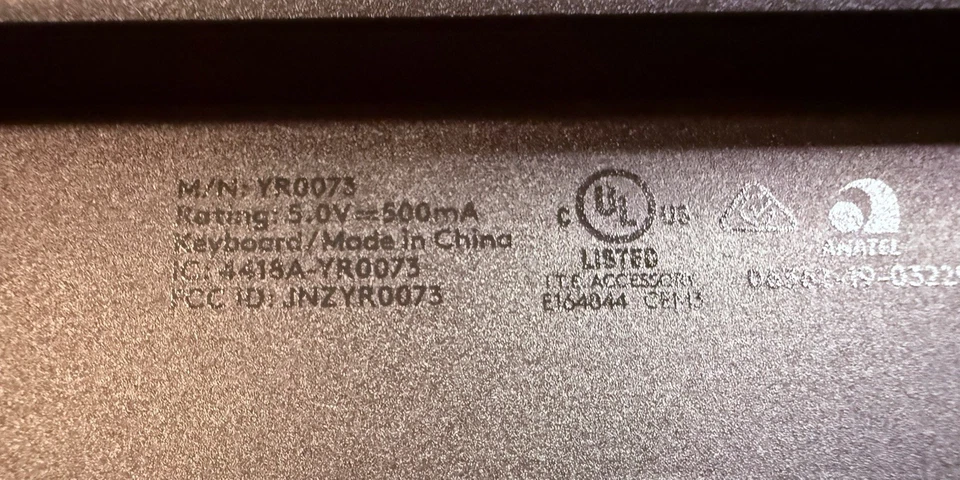 Logitech MX Keys Wireless Keyboard YR0073 Tested Working, Includes Charger Cord - Image 4 of 4