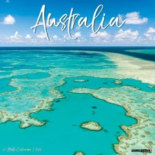 Australia 2026 12" x 12" Wall Calendar (free shipping)