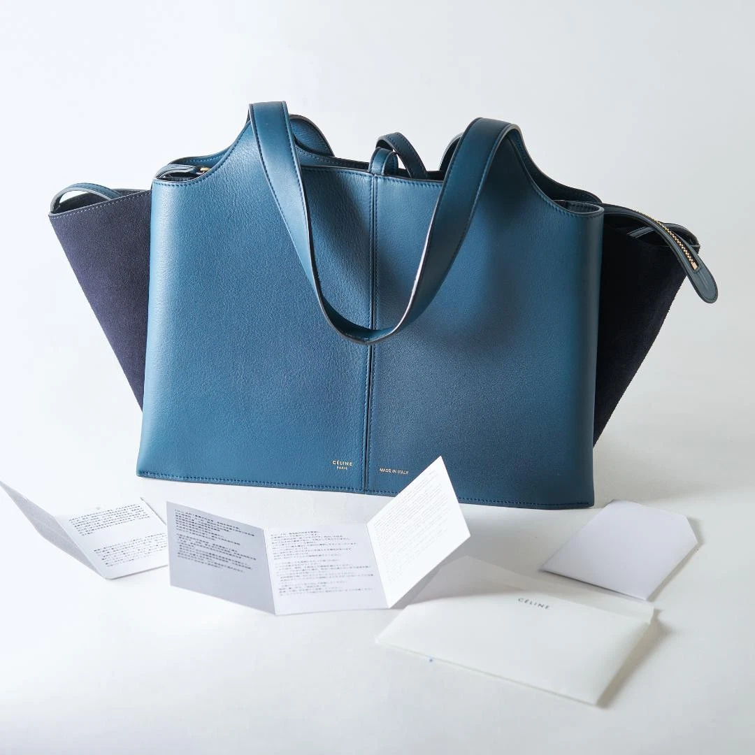 CELINE Blue Bags & Handbags for Women for sale - eBay
