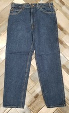 VTG Levis 540 Relaxed Fit 36x30 Mens Jeans Heavy Blue Denim Made in USA 1996