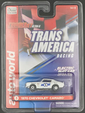 NEW Auto World SC362 White 1970 Chevrolet Camaro Thunderjet Ultra-G
