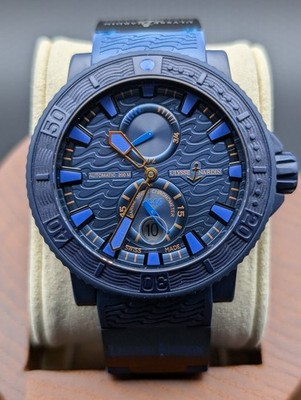 Ulysse Nardin  Blue Ocean  Maxi Diver | Ref. 263-99LE-3C | 2016 | Watch & Papers