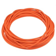 Latex Tubing 2mm ID 4mm OD 10m Elastic Rubber Hose Orange