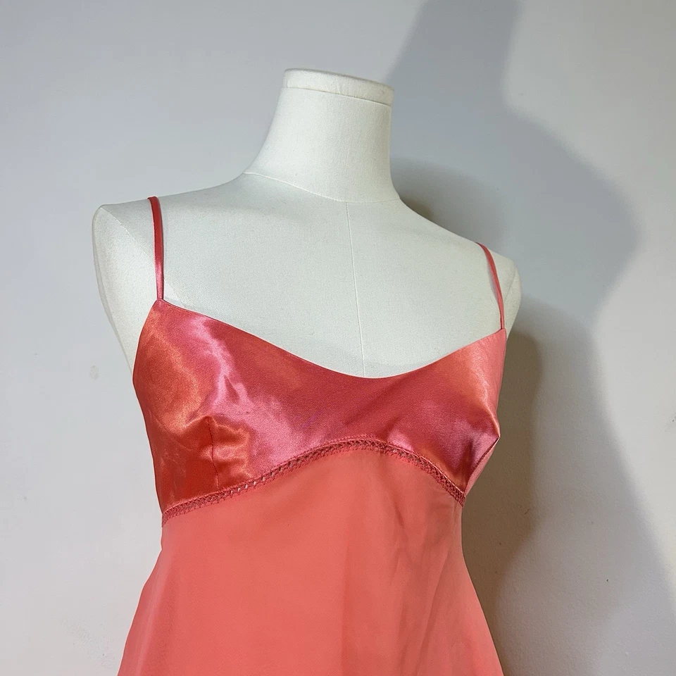 Camisón Babydoll Y2K Victoria’s Secret Rosa Suave Niña Fairycore Mujer’s Pequeño Foto 4 de 4