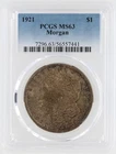 1921  Morgan Dollar PCGS MS63 Philadelphia Minted Silver Dollar No Reserve