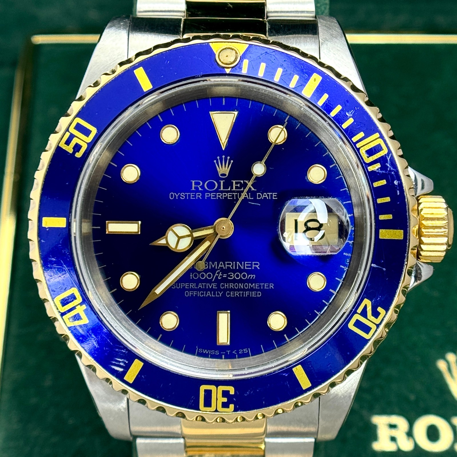 Rolex Submariner Date Two Tone Yellow