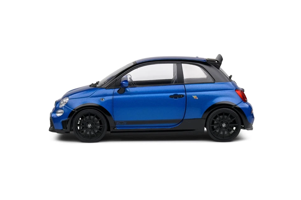 Fiat 500 695 Abarth Tributo 131 Rally Blue Blu Podio 2022 Solido 1:18 Nuovo 1/18 - Immagine 2 di 4