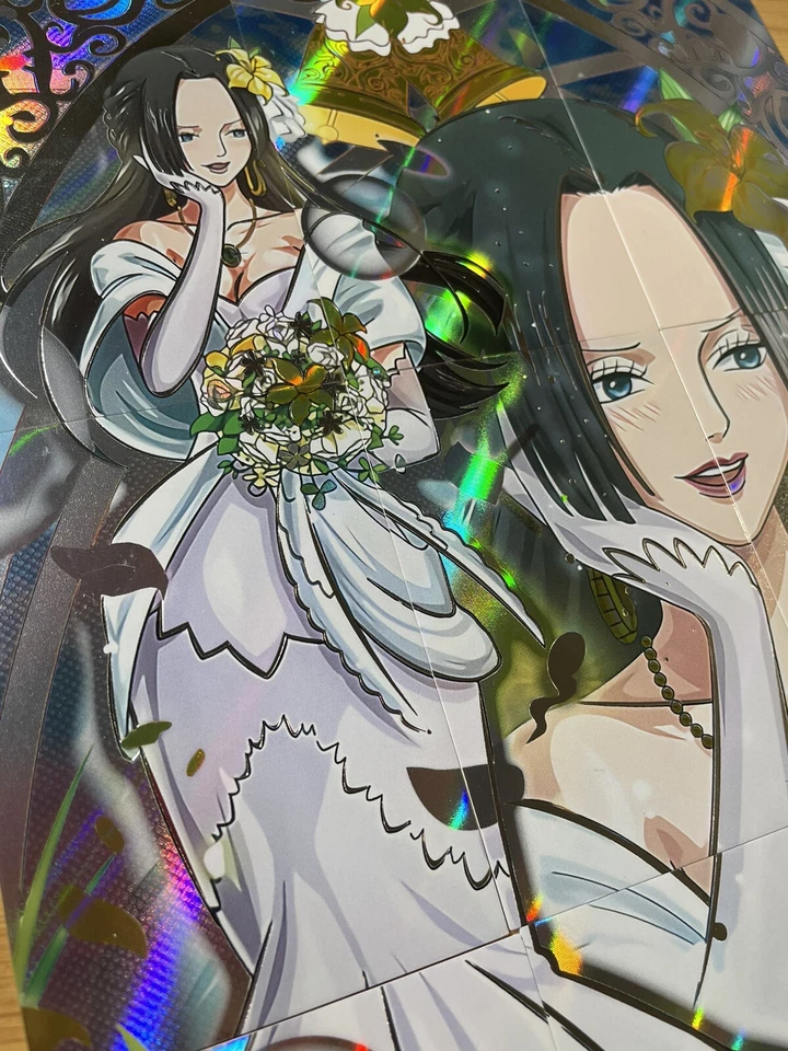 One Piece Boa Hancock 9-Piece Binder Page Puzzle Collectible Cards Waifu CCG - Image 3 of 4